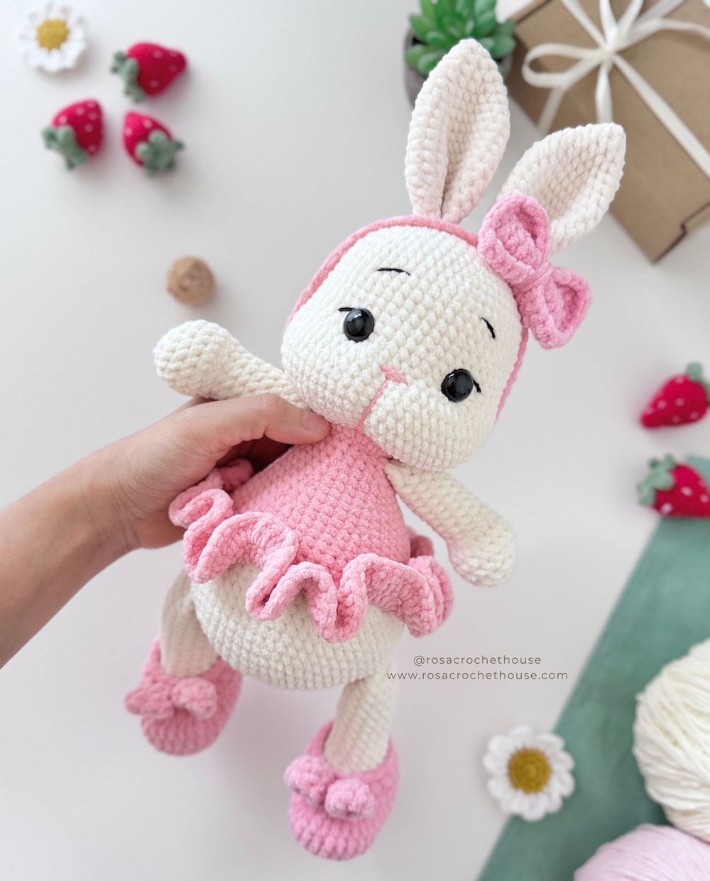 Rosie Bunny Crochet Pattern