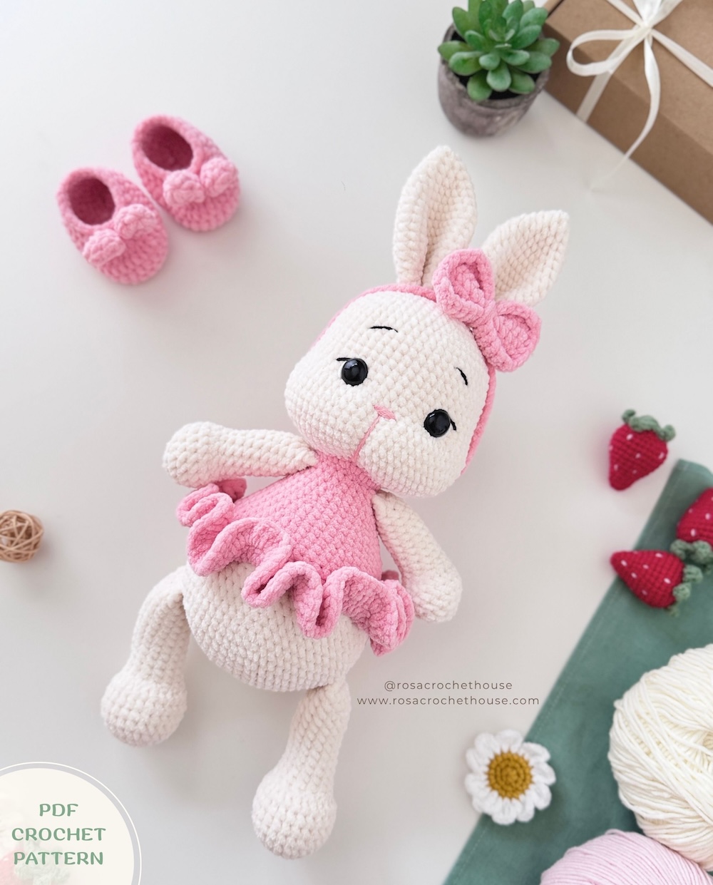 Rosie Bunny Crochet Pattern